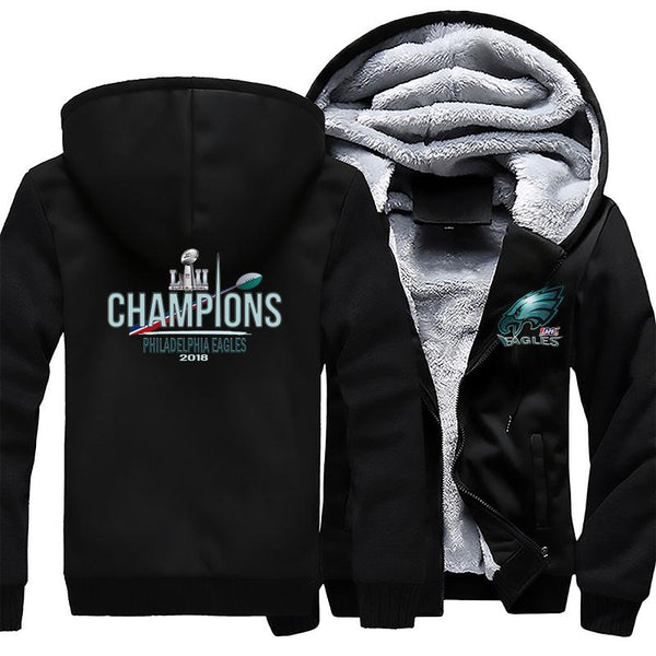 Eagles Super Bowl Varsity Jackets Mens Womens Black