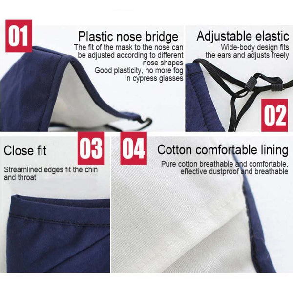 N95/Kn95 PM2.5 filter face mask with valve