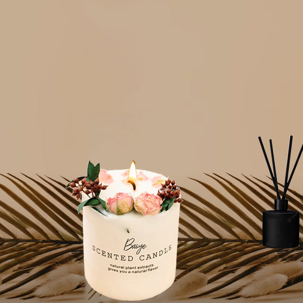 Pink Rose Scented Candles| Valentines Candles| Home Fragrance| Home Décor| Aromatherapy Candle| Best Smelling Aroma Soy Candles