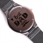 Eagles Watch/Best Eagles Dad Ever wooden Watches engraved/Father's Day gift