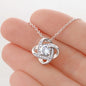 Love Knot Necklace To My Wife - Perfect Love Jewelry| Gift