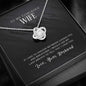 Love Knot Necklace To My Wife - Perfect Love Jewelry| Gift