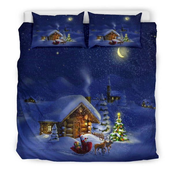 Christmas Night Bedding Set - US King