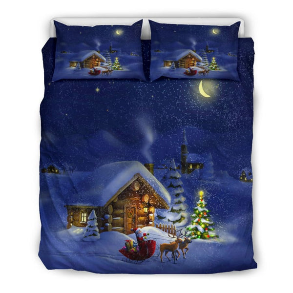 Christmas Night Bedding Set - US Queen/Full