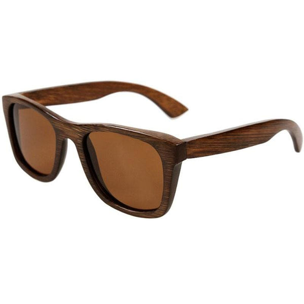 Dark Brown Full Frame Wood Sunglasses Polarized For Men Women(8 colors)