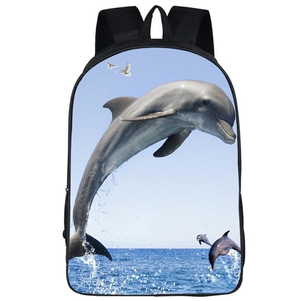 Dolphin Backpack|Backpacks for School|Laptop Backpack|College Backpack