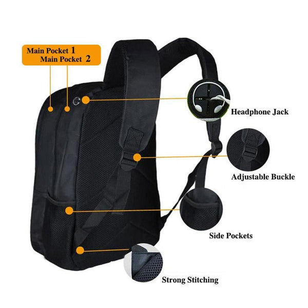 Eagles Backpack|Backpacks for School|Laptop Backpack|Designer Backpack