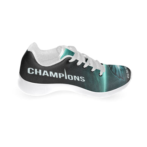 Eagles Sneakers Men Women Kids White Midnight Green| Philadelphia Running Shoes