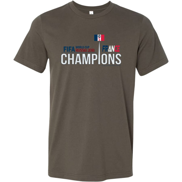 France Shirt World Cup 2018 For Men Soccer Shirts (14 Colors) - Canvas Mens / Army / S