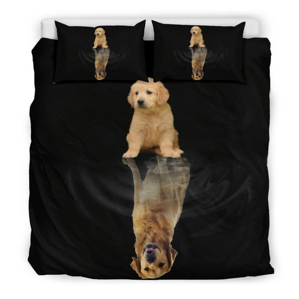Golden Retriever Dream Bedding Set | Dog Twin/ Queen/ King Size