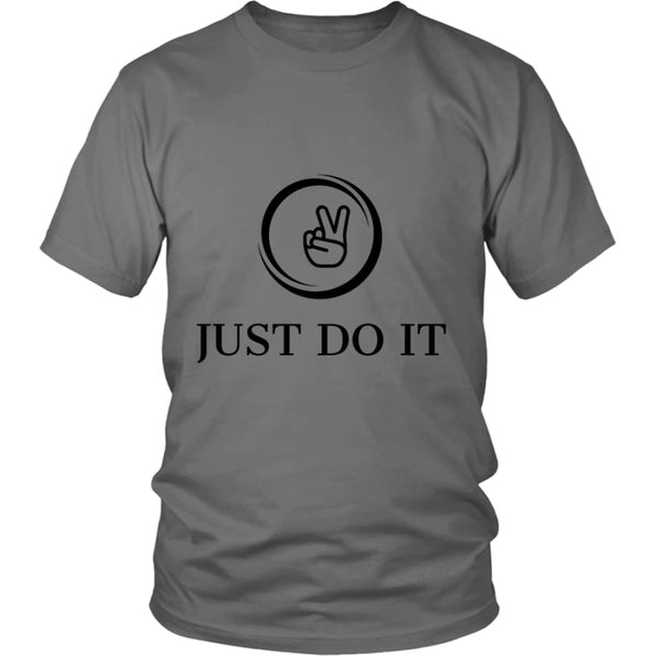 Just Do It District Unisex T-shirt (12 colors) - Shirt / Grey / S