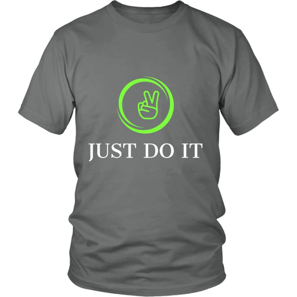 Just Do It Unisex T-shirt (11 colors) - District Shirt / Grey / S