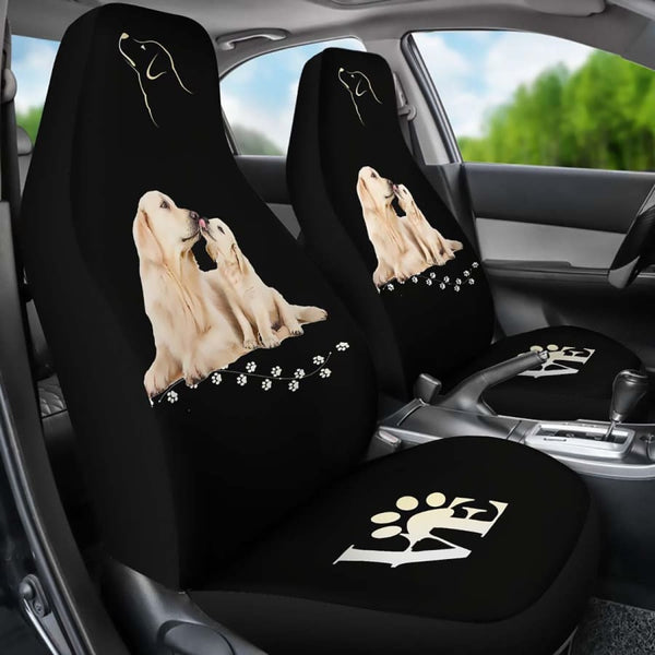 Love Dog Car Seat Covers | Cover For Black