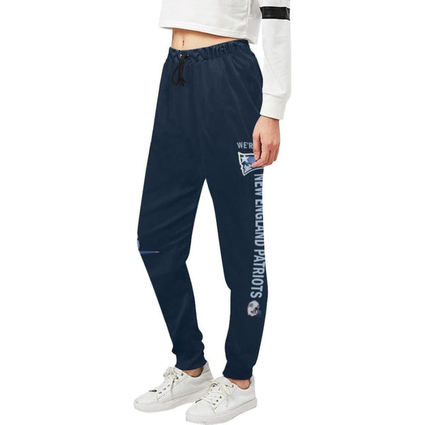 New England Patriots 6x Champs Womens Casual Sweatpants Navy Blue |SB LIII Jogger Pants