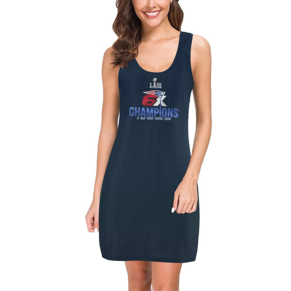 New England Patriots 6X Super Bowl Champs Dresses