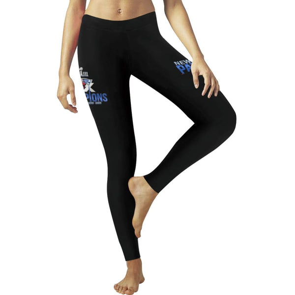 New England Patriots 6X Super Bowl Champs Leggings