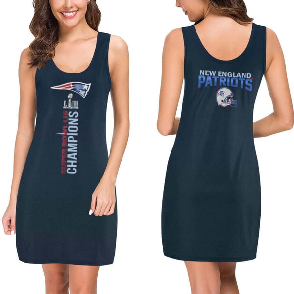 New England Patriots Dress| Super Bowl LIII Champions Dresses - XS