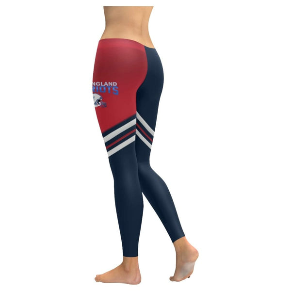 New England Patriots Leggings Colorblock Stripe| 6x Champs Yoga Pants