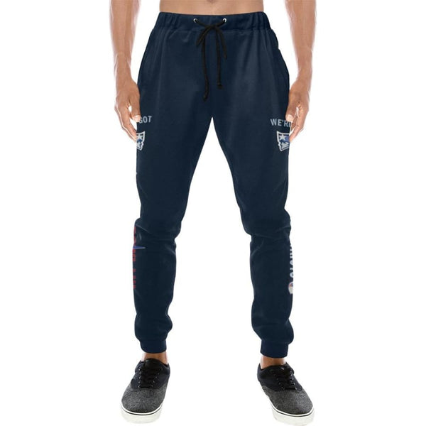 New England Patriots Super Bowl LIII Champs Mens Casual Sweatpants Navy Blue|Jogger Pants