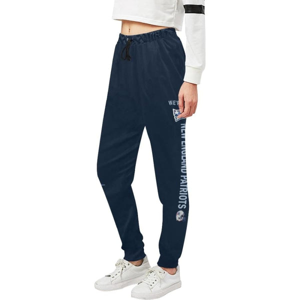 New England Patriots Super Bowl LIII Champs Womens Casual Sweatpants Navy Blue|Jogger Pants