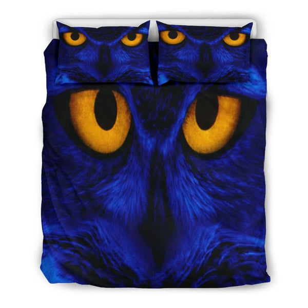 Owl Eyes Doona Bedding Set | Twin/ Queen/ King Size - Queen/Full