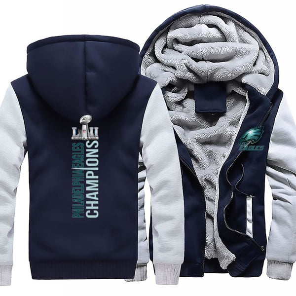 Philadelphia Eagles Jacket| Super Bowl Jacket Full-zip (4 Colors)