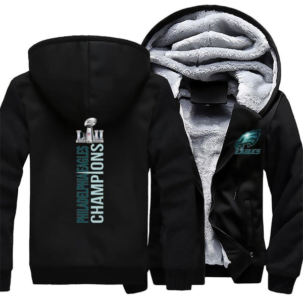 Philadelphia Eagles Jacket| Super Bowl Jacket Full-zip (4 Colors)