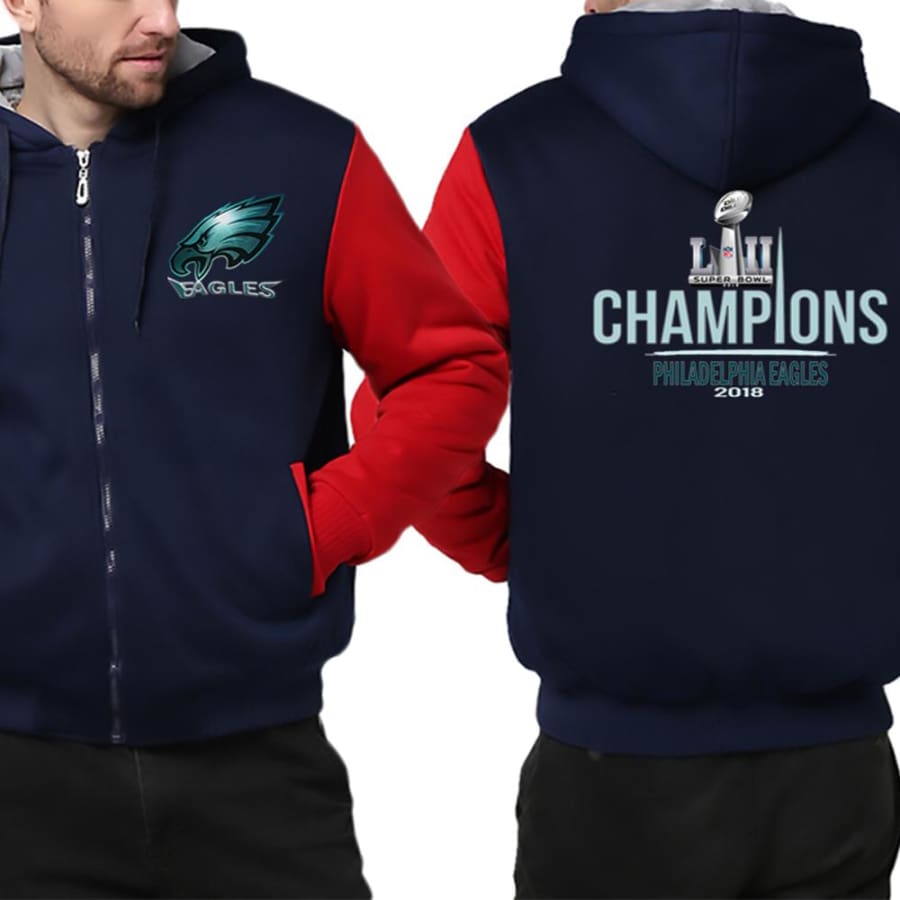 Philadelphia eagles Fan Jacket Nfl Super Bowl Fan Varsity Jackets LVI Eagles Patriots Steelers Gear