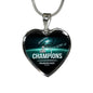 Philadelphia Eagles Necklace Handcrafted Can Be Engraved Any TEXT (Stainless)