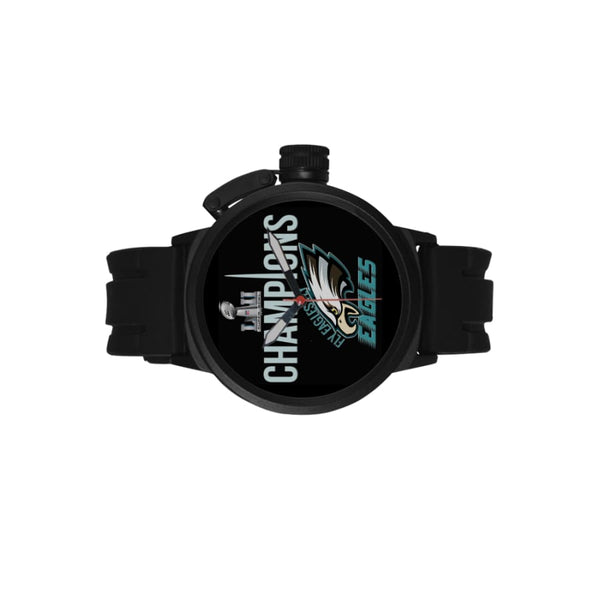 Philadelphia Eagles Sports Watch Quartz Black| Super Bowl For Men