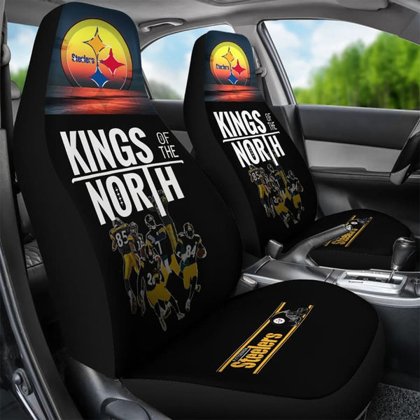 Pittsburgh Steelers Car Seat Covers 2pcs | Kings Of The North