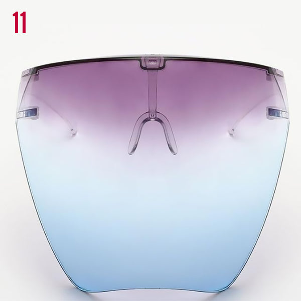 Safety Face Shield Glasses UV400 Mens Womens|Blocc Glasses|Protective Face Cover Goggle Sunglasses