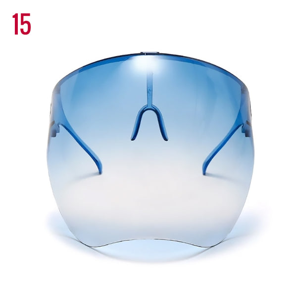 Safety Face Shield Glasses UV400 Mens Womens|Blocc Glasses|Protective Face Cover Goggle Sunglasses
