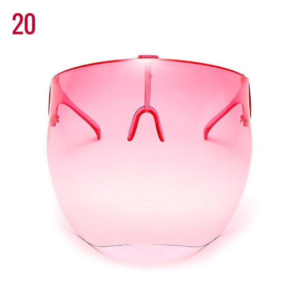 Safety Face Shield Glasses UV400 Mens Womens|Blocc Glasses|Protective Face Cover Goggle Sunglasses