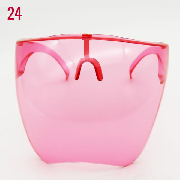 Safety Face Shield Glasses UV400 Mens Womens|Blocc Glasses|Protective Face Cover Goggle Sunglasses