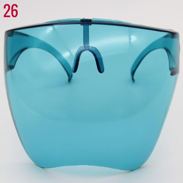 Safety Face Shield Glasses UV400 Mens Womens|Blocc Glasses|Protective Face Cover Goggle Sunglasses