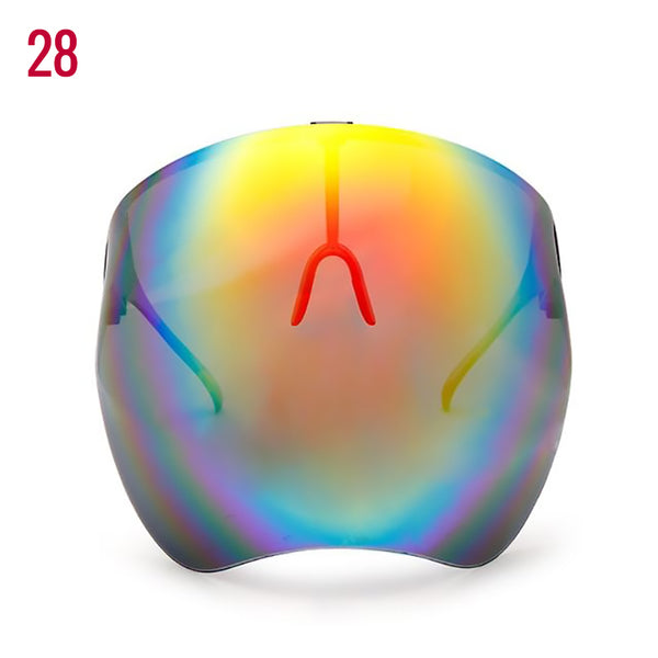 Safety Face Shield Glasses UV400 Mens Womens|Blocc Glasses|Protective Face Cover Goggle Sunglasses