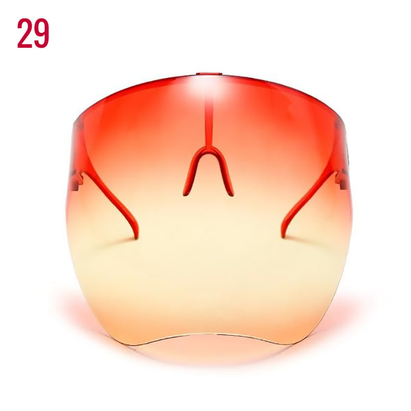 Safety Face Shield Glasses UV400 Mens Womens|Blocc Glasses|Protective Face Cover Goggle Sunglasses