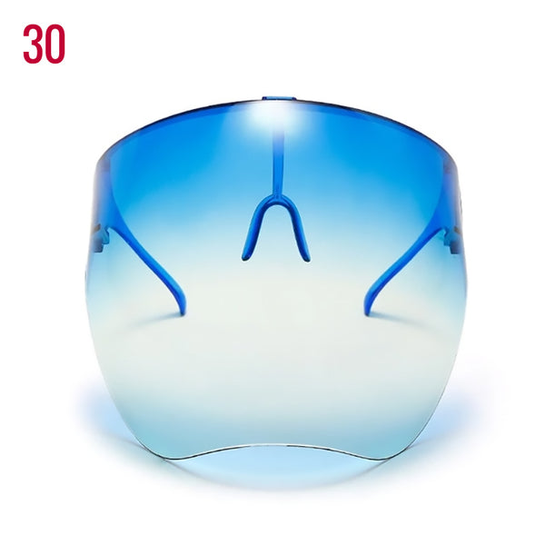 Safety Face Shield Glasses UV400 Mens Womens|Blocc Glasses|Protective Face Cover Goggle Sunglasses