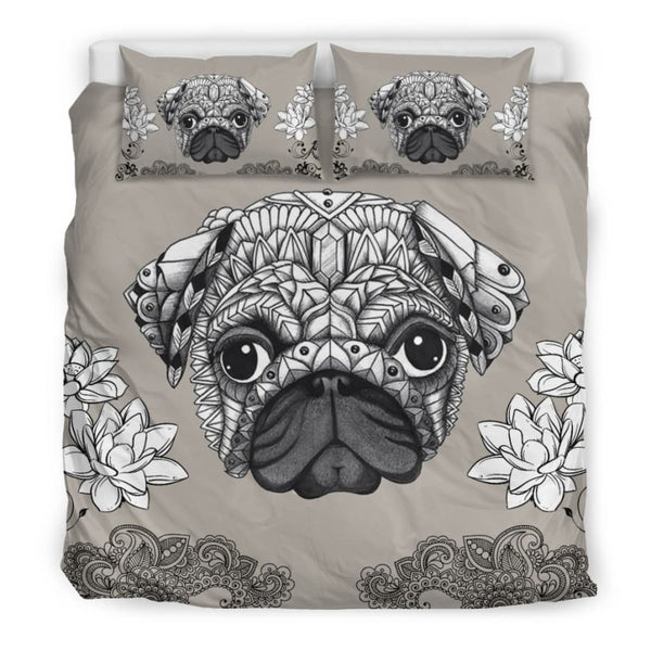 Pug Bedding Set - King