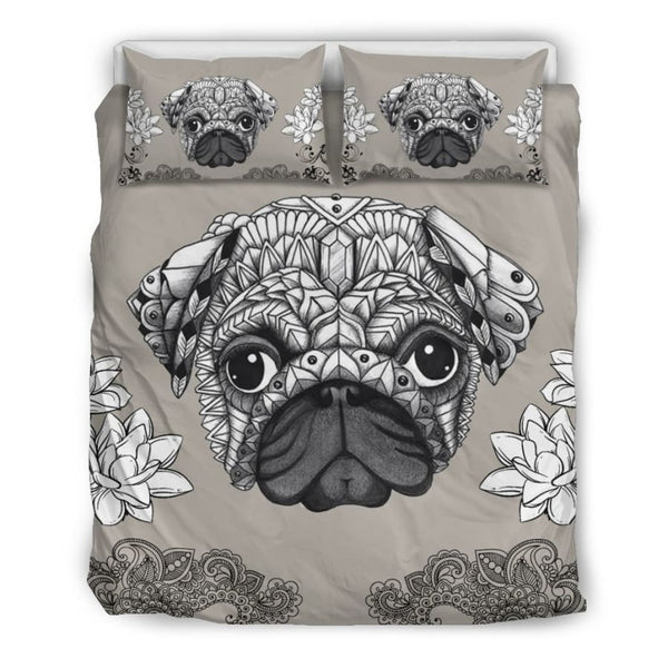 Pug Bedding Set - Queen/Full