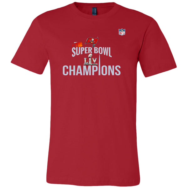 red Tampa Bay Super Bowl LV Champions Shirt
