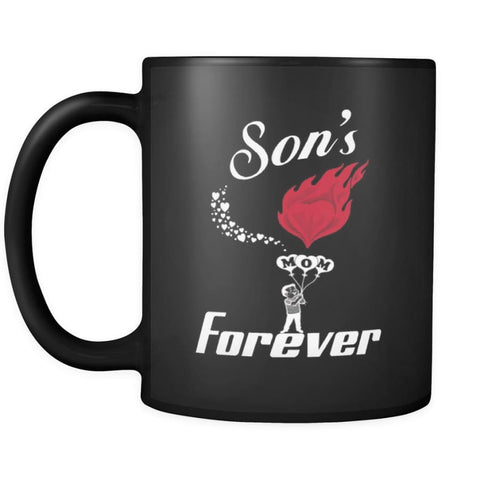 Sons Love For Mom Forever Coffee Mug 11 oz ( Double Side Printed)