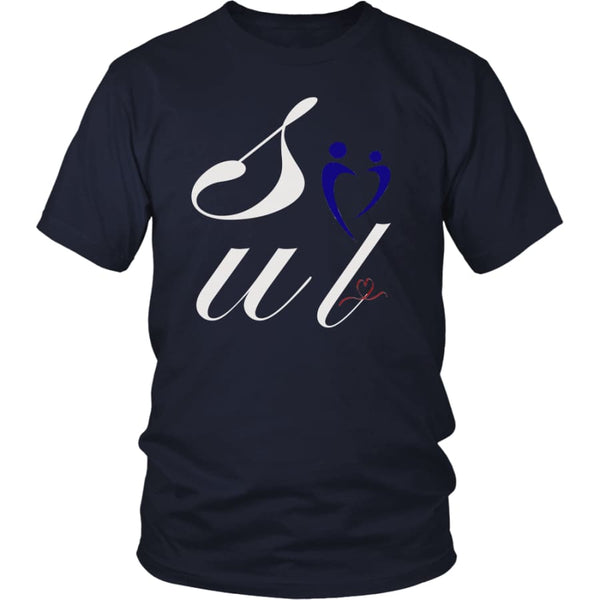 Soul (Mate) - Unisex Valentines Lover Shirt (11 colors) - District / Navy / S