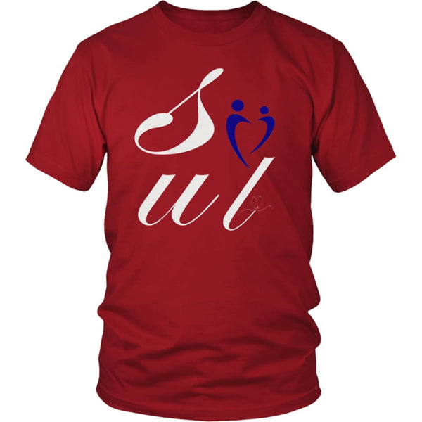 Soul (Mate) - Unisex Valentines Lover Shirt (11 colors) - District / Red / S