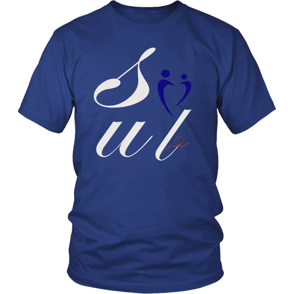 Soul (Mate) - Unisex Valentines Lover Shirt (11 colors) - District / Royal Blue / S