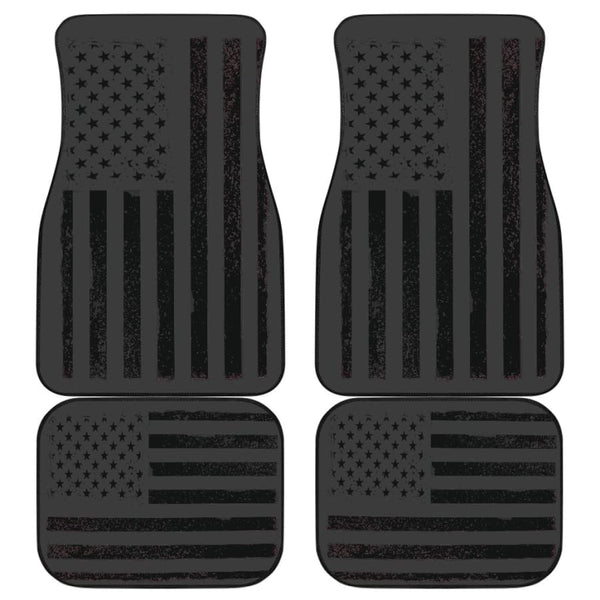 USA Flag Front/Back Car Mats