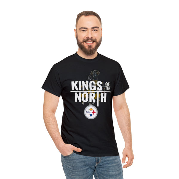 steelers Fan Shirt "Kings Of The North" Mens Womens| nfl Pittsburgh fan T Shirts (3 Colors)