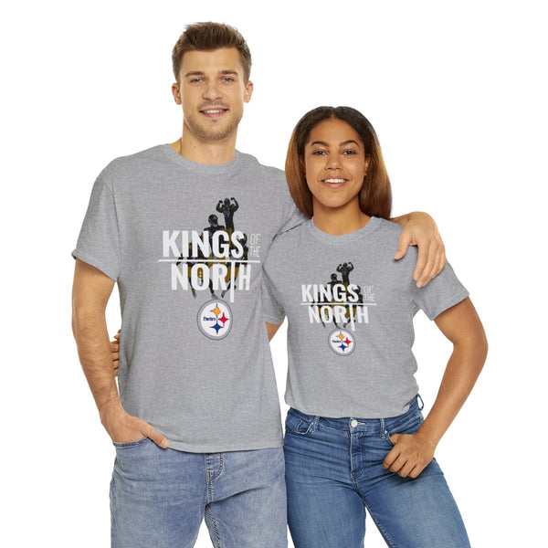 steelers Fan Shirt "Kings Of The North" Mens Womens| nfl Pittsburgh fan T Shirts (3 Colors)