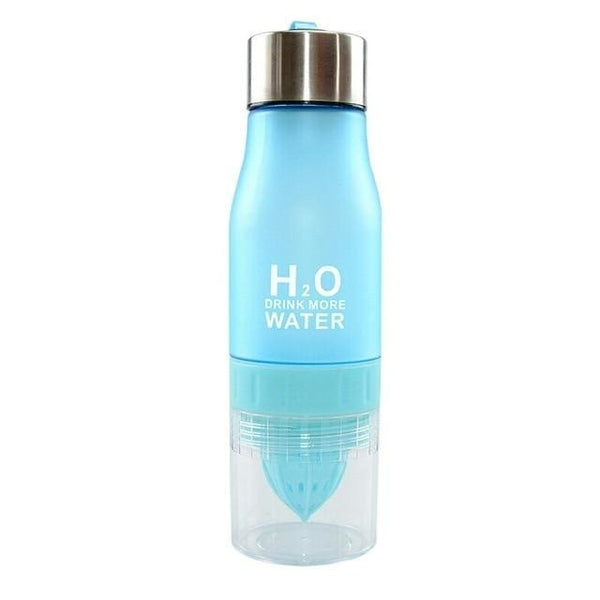 650ml Infuser Water Bottle | Drop - blue
